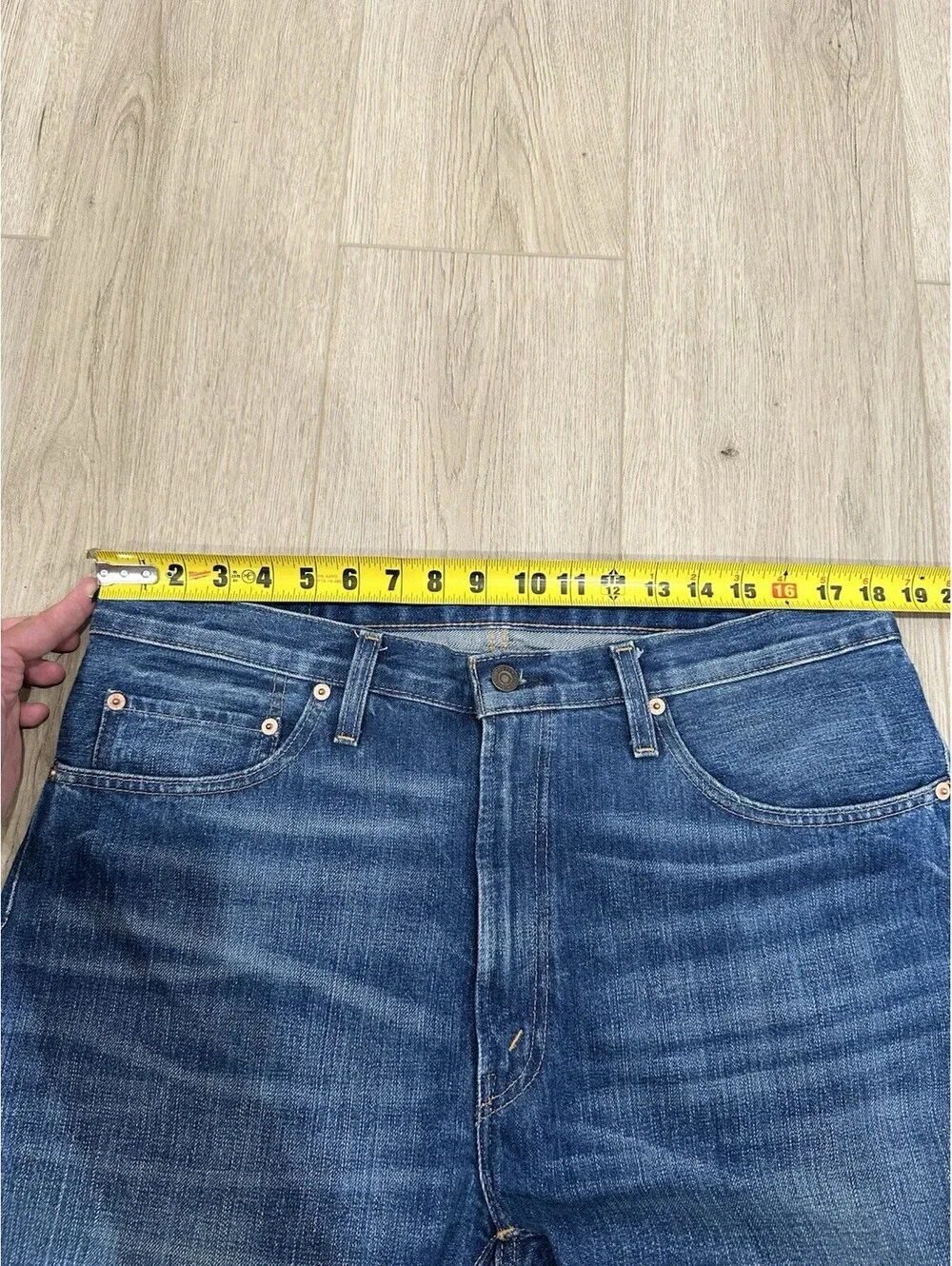 LVC Levi's Vintage Clothing 36x34 505-0217 BigE Selvedge Jeans